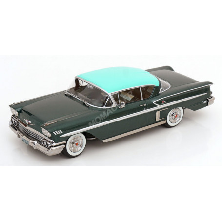 CHEVROLET BEL AIR IMPALA COUPE 1958 VERT 2 TONS