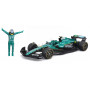 ASTON MARTIN F1 AMR25 TEAM ARAMCO COGNIZANT 14 FERNANDO ALONSO 2025 (BOITAGE SOUPLE AVEC PILOTE)