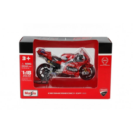 DUCATI DESMOSEDICI GP25 "TEAM LENOVO" 63 FRANCESCO BAGNAIA MOTO GP SAISON 2025