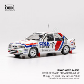 FORD SIERRA RS COSWORTH 4X4 2 DUEZ/BOZET RALLYE VAN LOOI 1990
