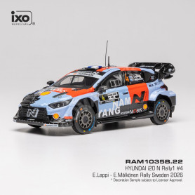 HYUNDAI I20 N RALLY 1 4 LAPPI/MALKONEN RALLYE DE SUEDE 2026