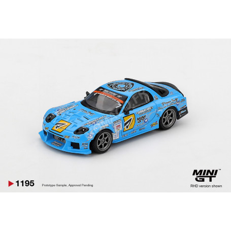 MAZDA RX7 (FD35) RE-AMEMIYA "D1GP" 2024 BLEUE (RHD)