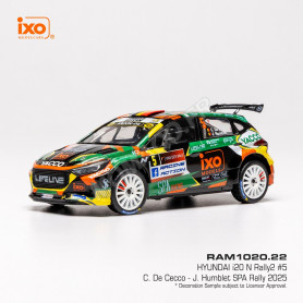 HYUNDAI I20 N RALLY2 5 DE CECCO/ HUMBLET RALLY SPA 2025