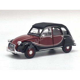 CITROEN 2CV CHARLESTON BORDEAUX/NOIR