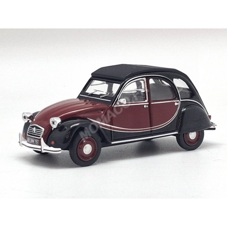 CITROEN 2CV CHARLESTON BORDEAUX/NOIR