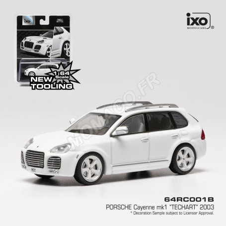 PORSCHE CAYENNE TECHART 2003 BLANC