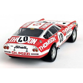 FERRARI 366 GTB 4 40 ALAIN SERPAGGI/JOSE DOLHEM 24H DU MANS 1973