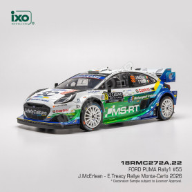 FORD PUMA RALLY 1 55 MCERLEAN/TREACY WRC RALLYE MONTE-CARLO 2026