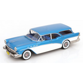 BUICK SPECIAL ESTATE WAGON 1957 TURQUOISE METALLISE/BLANC