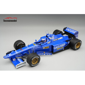 PROST MUGEN JS45 AVEC PNEUS PLUIE 14 PANIS GRAND PRIX DE MONACO 1997 AVEC FIGURINE
