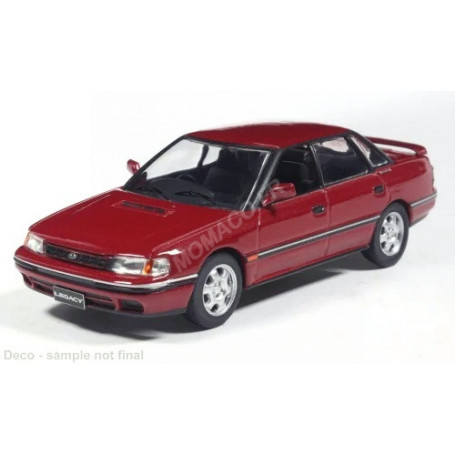 SUBARU LEGACY RS 1989 ROUGE FONCE