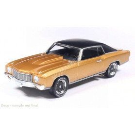 CHEVROLET MONTE CARLO 1971 DORE/NOIR