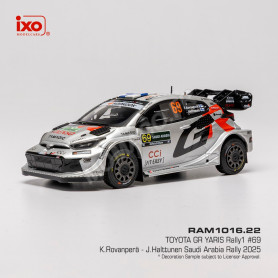 TOYOTA GR YARIS RALLY1 69 ROVANPERÄ/HALTTUNEN RALLYE D'ARABIE SAOUDITE 2025