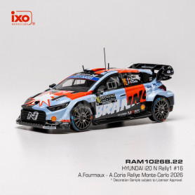 HYUNDAI I20 N RALLY 1 16 FOURMAUX/CORIA RALLYE MONTE CARLO 2026