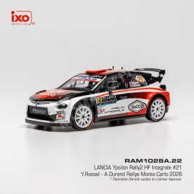 LANCIA YPSILON RALLY2 HF INTEGRALE 21 ROSSEL/DUNAND RALLYE MONTE-CARLO 2026