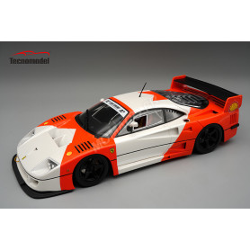 FERRARI F40 LM AVEC JANTES NOIRES 1996 ROUGE/BLANC