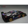 FERRARI F40 LM VERSION MARTINI AVEC JANTES DOREES 1996 NOIR