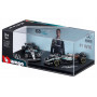 SET DE 2 PIECES : MERCEDES GP F1 W16 TEAM AMG PETRONAS MOTORSPORT 63 GEORGE RUSSEL 2025 (PACKAGING PREMIUM)