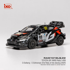 TOYOTA GR YARIS RALLY1 99 SOLBERG/EDMONDSON RALLYE HIVERNAL DU DEVOLUY 2025