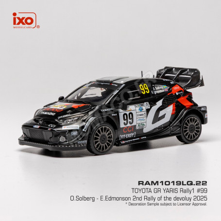 TOYOTA GR YARIS RALLY1 99 SOLBERG/EDMONDSON RALLYE HIVERNAL DU DEVOLUY 2025