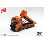 SCANIA 770S B8X4NA PLATEAU AVEC BRAS HYDRAULIQUE 2025 ORANGE (LHD)
