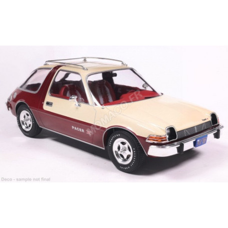 AMC PACER 1975 ROUGE FONCE