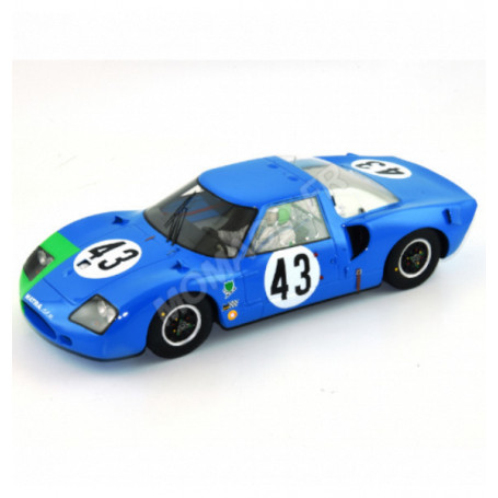 MATRA MS620 43 PESCAROLO / JAUSSAUD 24H DU MANS 1966 AVEC FIGURINE