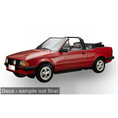 FORD ESCORT XR3I 1984 ROUGE