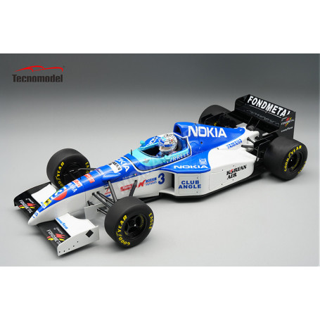TYRRELL YAMAHA 3 TARQUINI GRAND PRIX D'EUROPE 1995 AVEC FIGURINE