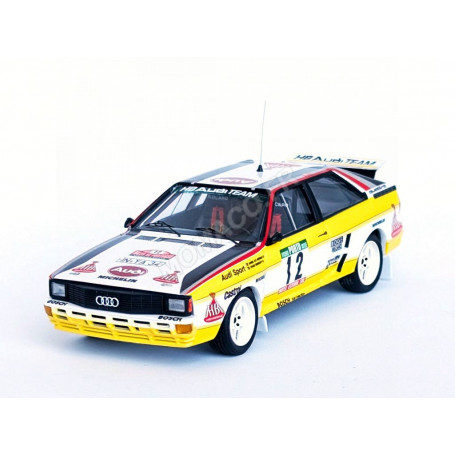 AUDI QUATTRO 12 VAN DER MERWE / BOSHOFF RALLYE DU PORTUGAL 1984
