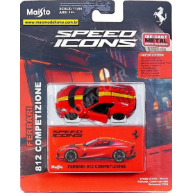 FERRARI 812 COMPETIZIONE 2021 ROUGE