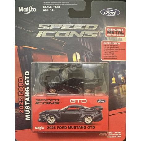 FORD MUSTANG GTD COUPE 2025 NOIR