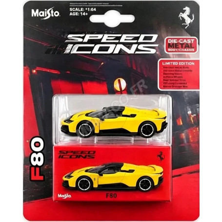 FERRARI F80 2024 JAUNE