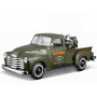 CHEVROLET 3100 PICK-UP 1950 "HARLEY DAVIDSON" AVEC MOTO EL KNUCKLEHEAD 1936