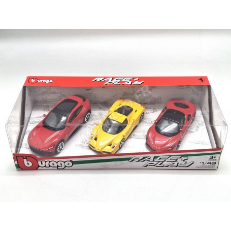 SET DE 3 PIECES : VEHICULES "FERRARI" PUROSANGUE - ENZO - SF90 STRADALE 2024