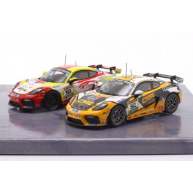 SET DE 2 VOITURES PORSCHE CAYMAN GT4 CS 982 ET 962 24H DU NÜRBURGRING 2026 1ER