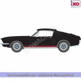 FORD MUSTANG GT FASTBACK 1967 NOIR