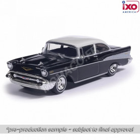CHEVROLET BEL AIR 1957 NOIR/BLANC