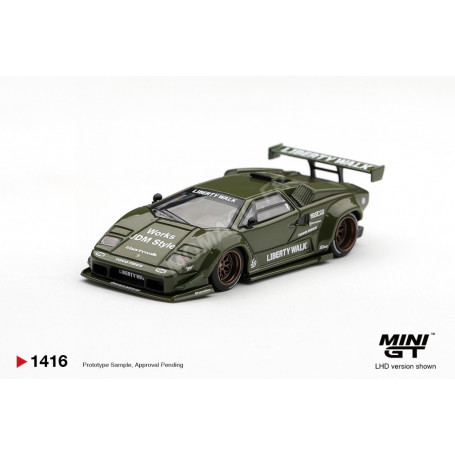 LAMBORGHINI COUNTACH "LBWORKS ARMY" 2025 VERT (LHD)