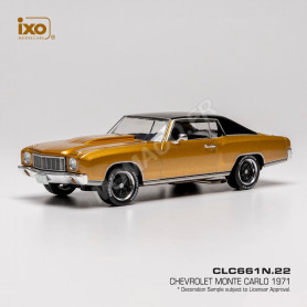CHEVROLET MONTE CARLO 1971 DORE/NOIR