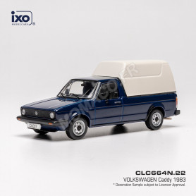 VOLKSWAGEN CADDY I 1983 BLEU FONCE/GRIS