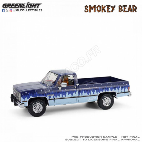 CHEVROLET C-10 1971 "SMOCKEY BEAR" AVEC FIGURINE SMOCKEY BEAR
