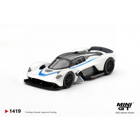 ASTON MARTIN VALKYRIE 2021 BLANC "ESCAPING WHITE" (LHD)