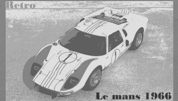 ACME 1201003 : FORD GT 40 MKII LE MANS 1966